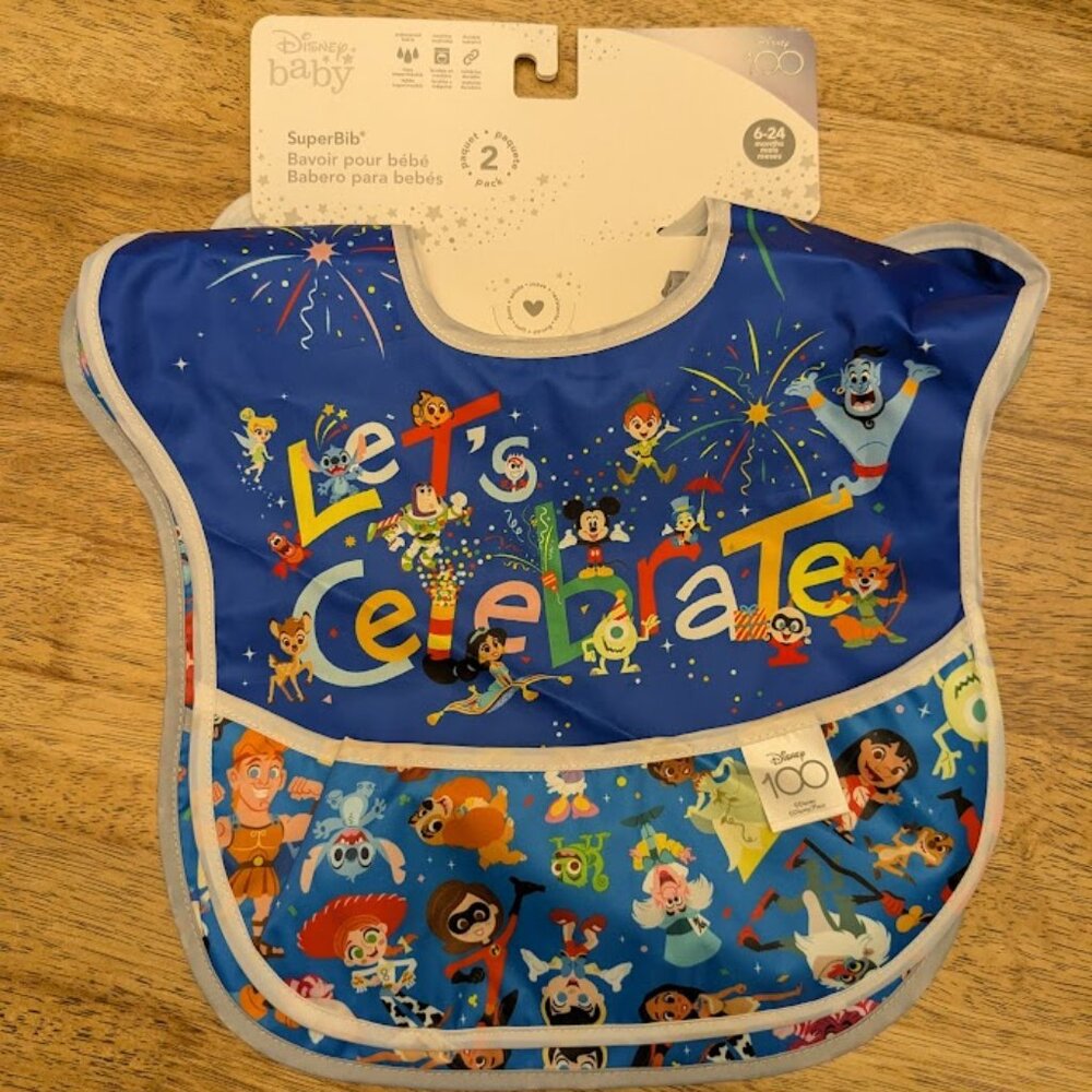 Bumkins Disney 100 Year Celebration Two Pack SuperBibs